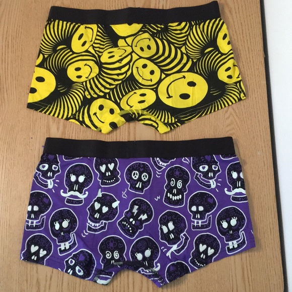 B47 New Bundle Of 2 Mens Me Undies Print Boxer Briefs Micromodal Elastane Medium - Picture 8 of 8